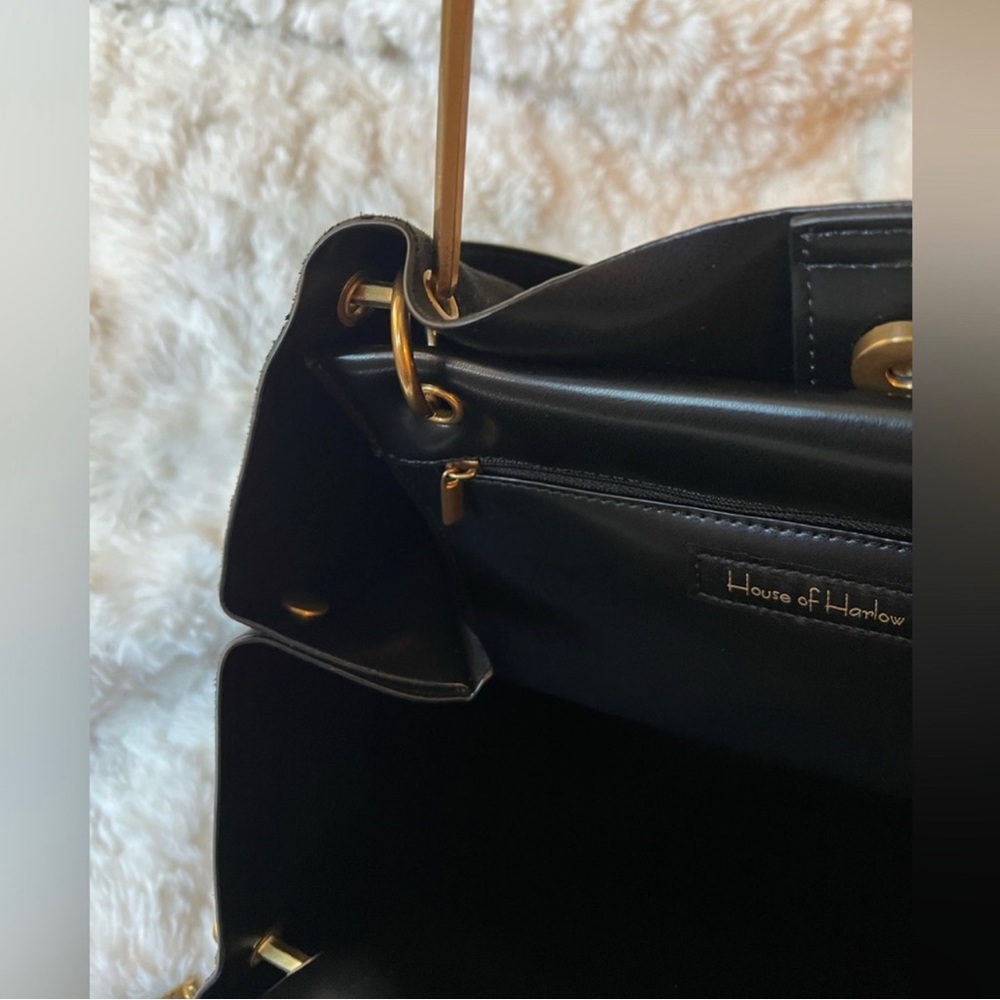 House of Harlow 1960 Luxe Satchel - Picture 7 of 15